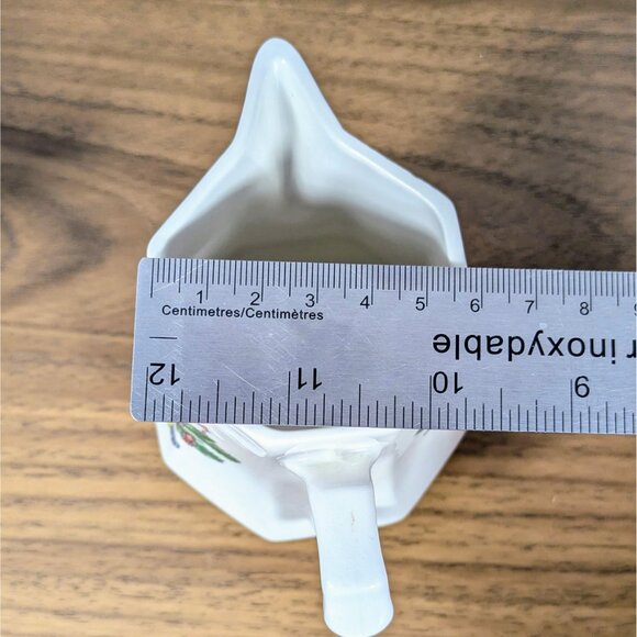 Nikko Classic Christmas Tree Sugar & Creamer Set Japan Vintage - Picture 8 of 13